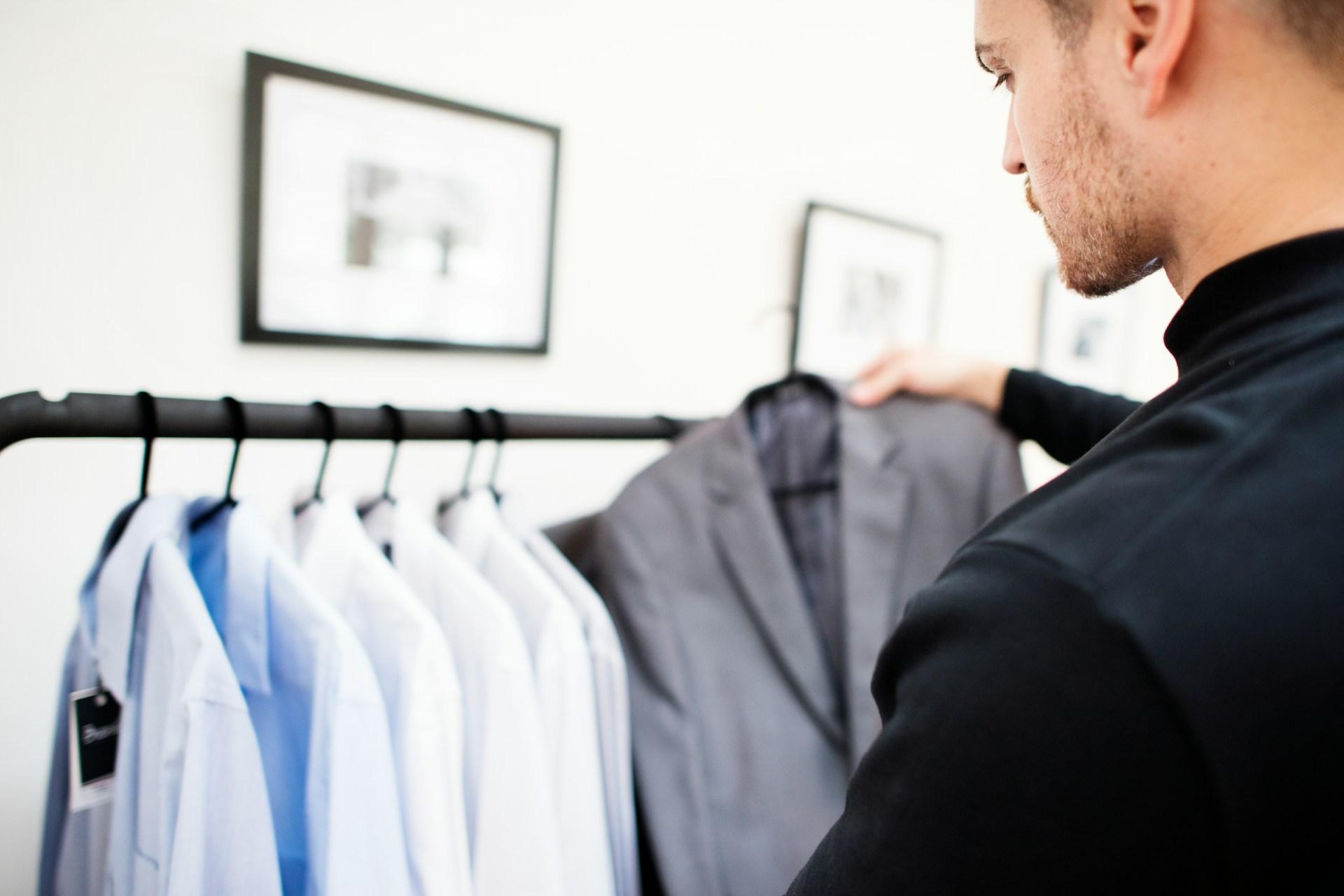 men’s wardrobe